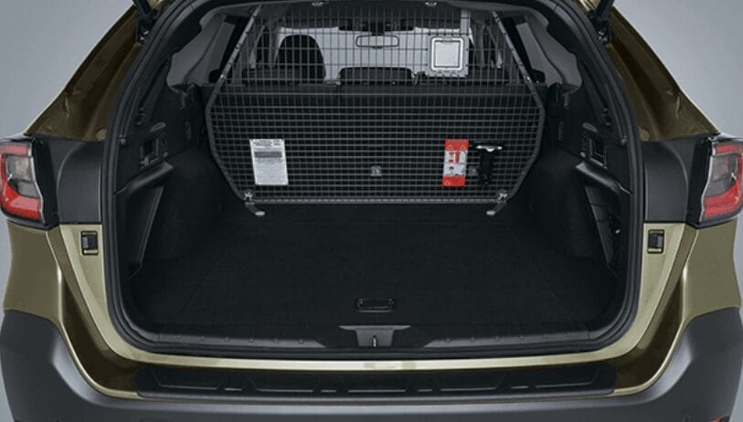 Cargo barrier for keeping items secure and organized in the trunk