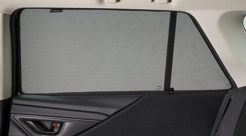 Sunshade for keeping the car cool and protecting the interior from sun damage