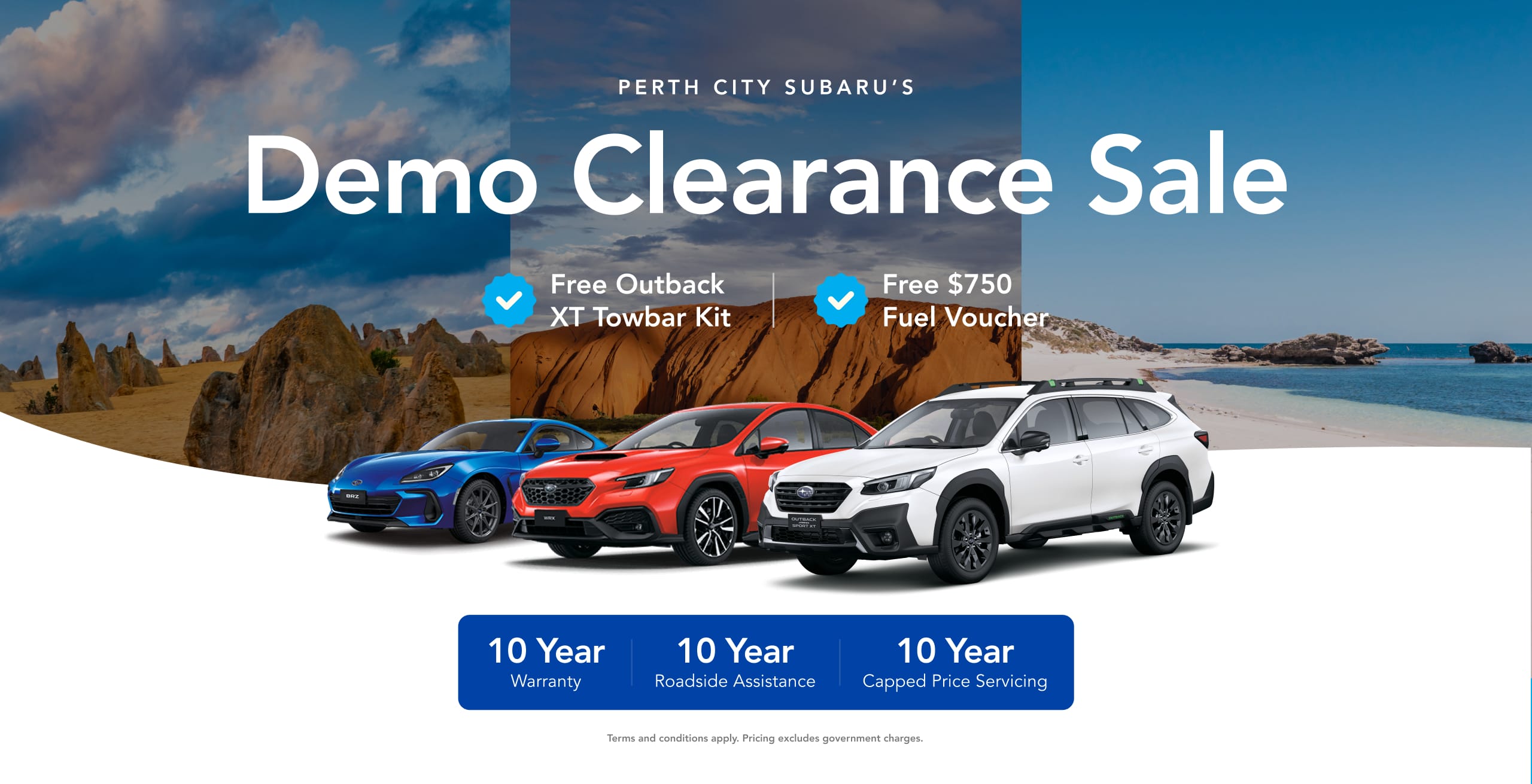 subaru demo sale