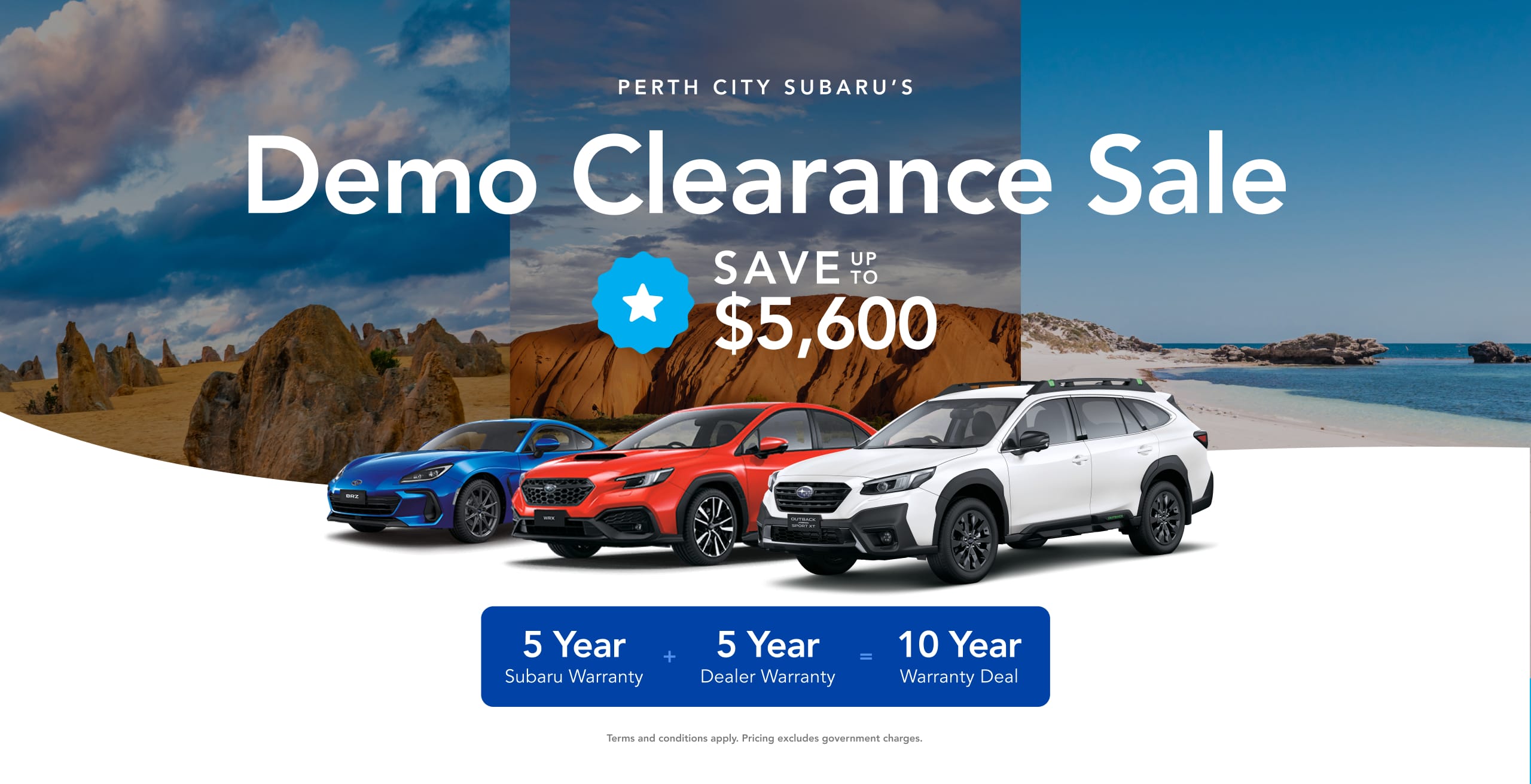 subaru demo sale