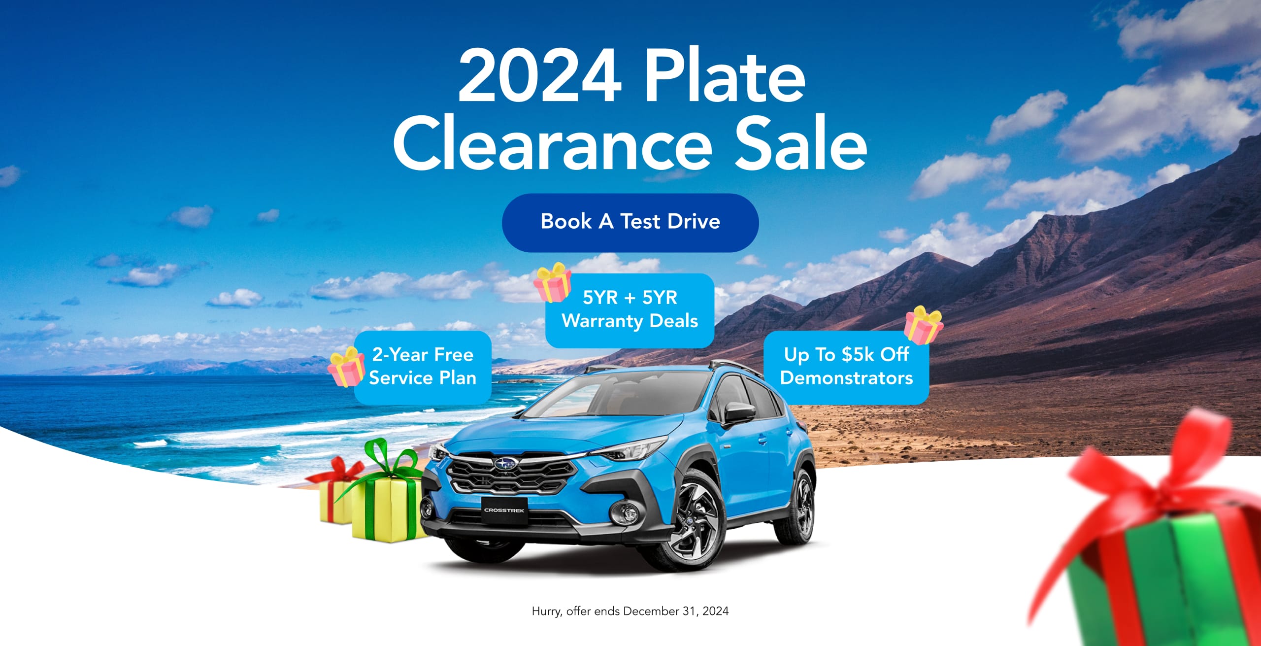 subaru demo sale