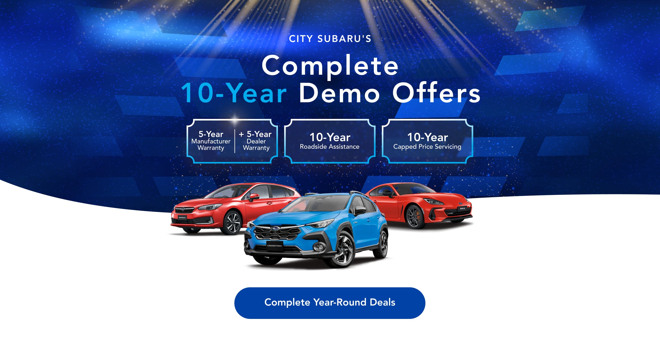 subaru demo sale