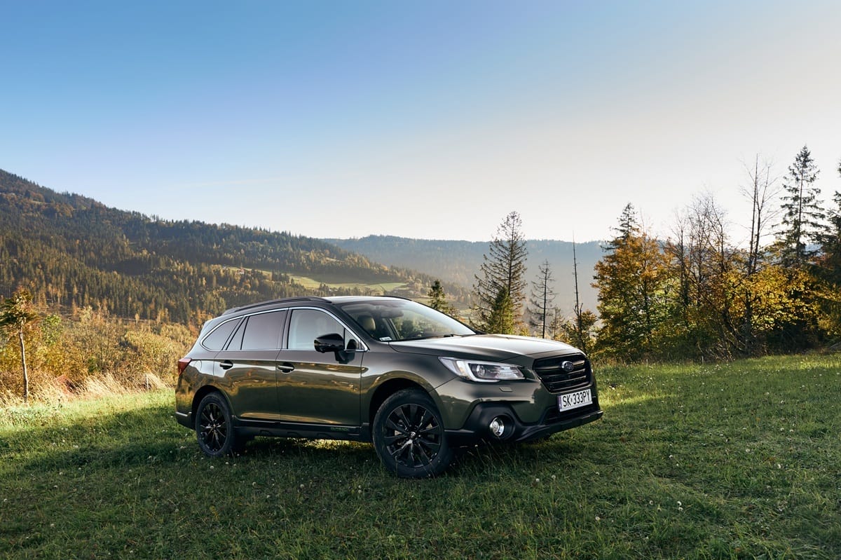 Subaru Outback towing